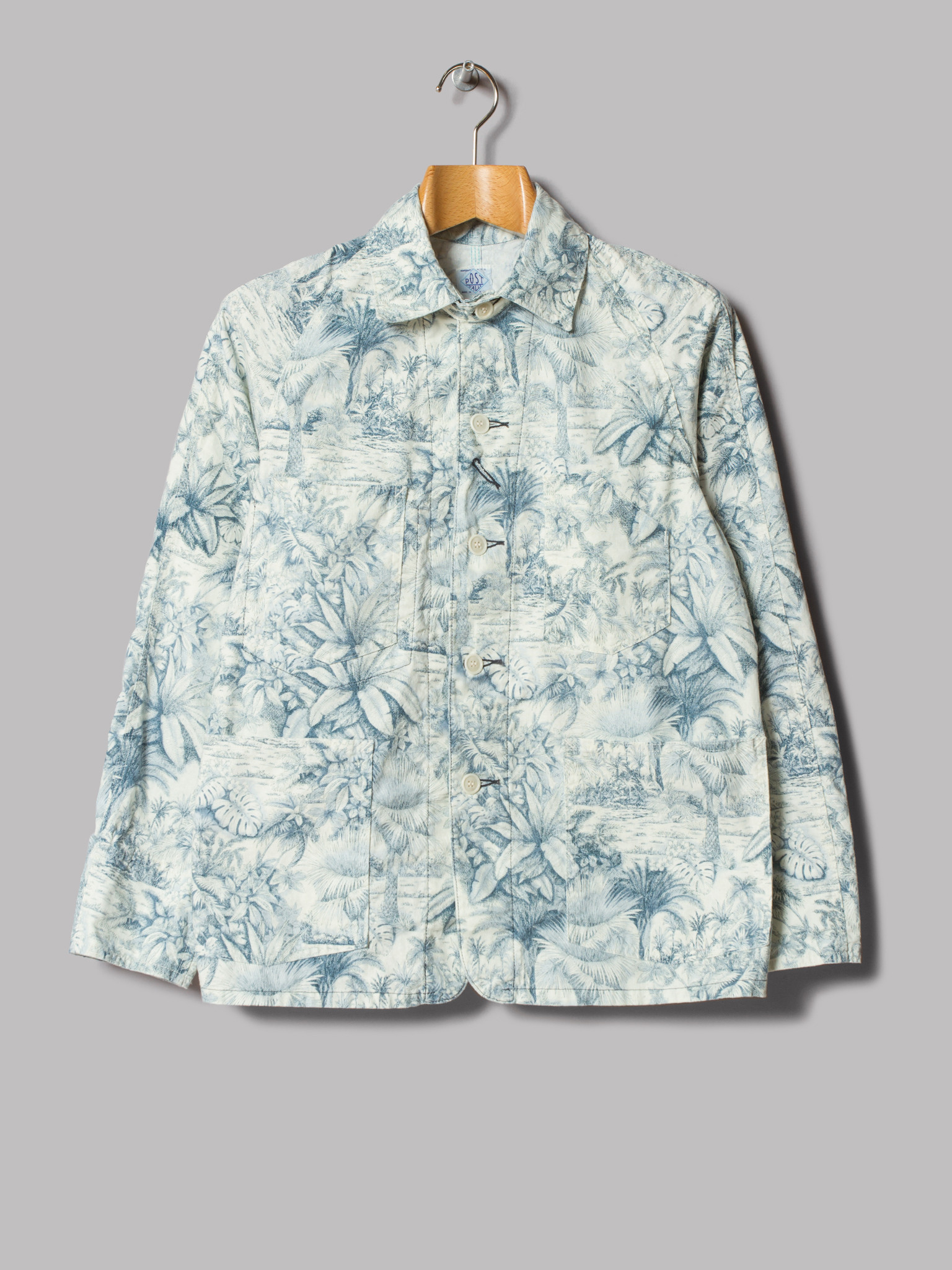 Very Goods | Post O'alls Engineer's Jacket XX (Blue Breezy Print