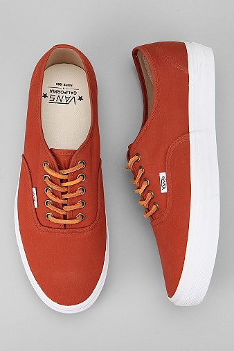 Vans california brushed top twill authentic sneaker