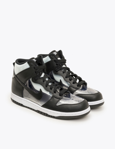 Very Goods Nike Sportswear CDG Homme Plus Dunk Hi Retro Black TRES BIEN