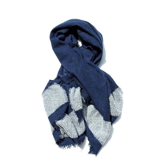 Very Goods Locally ローカリー Wool Loop Border Stole By Commono Reproducts Navy Off White Yaeca ヤエカ A Vontade ア ボンタージ Commono Reproducts コモノリプロダクツ Pyjama Clothing ピジャマクロージング Hurray Hurray フレイフレイ Ink インク Groovy 通販