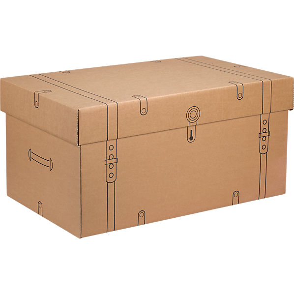 Very Goods | Cardboard Storage Trunk