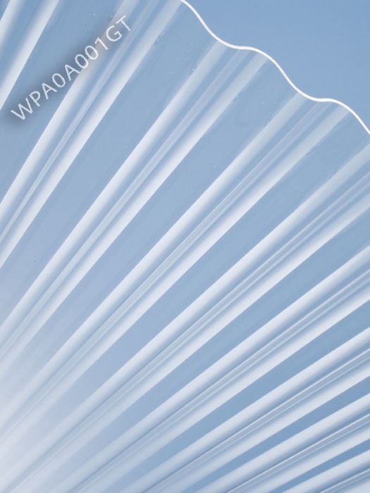 Very Goods Clear Corrugated Acrylic Sheet High Impact Resist by