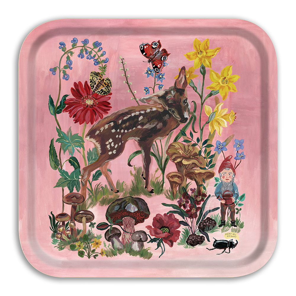 Very Goods Buy Avenida Home Nathalie Lete In The Garden Of My Dreams Tray Bambi Amara