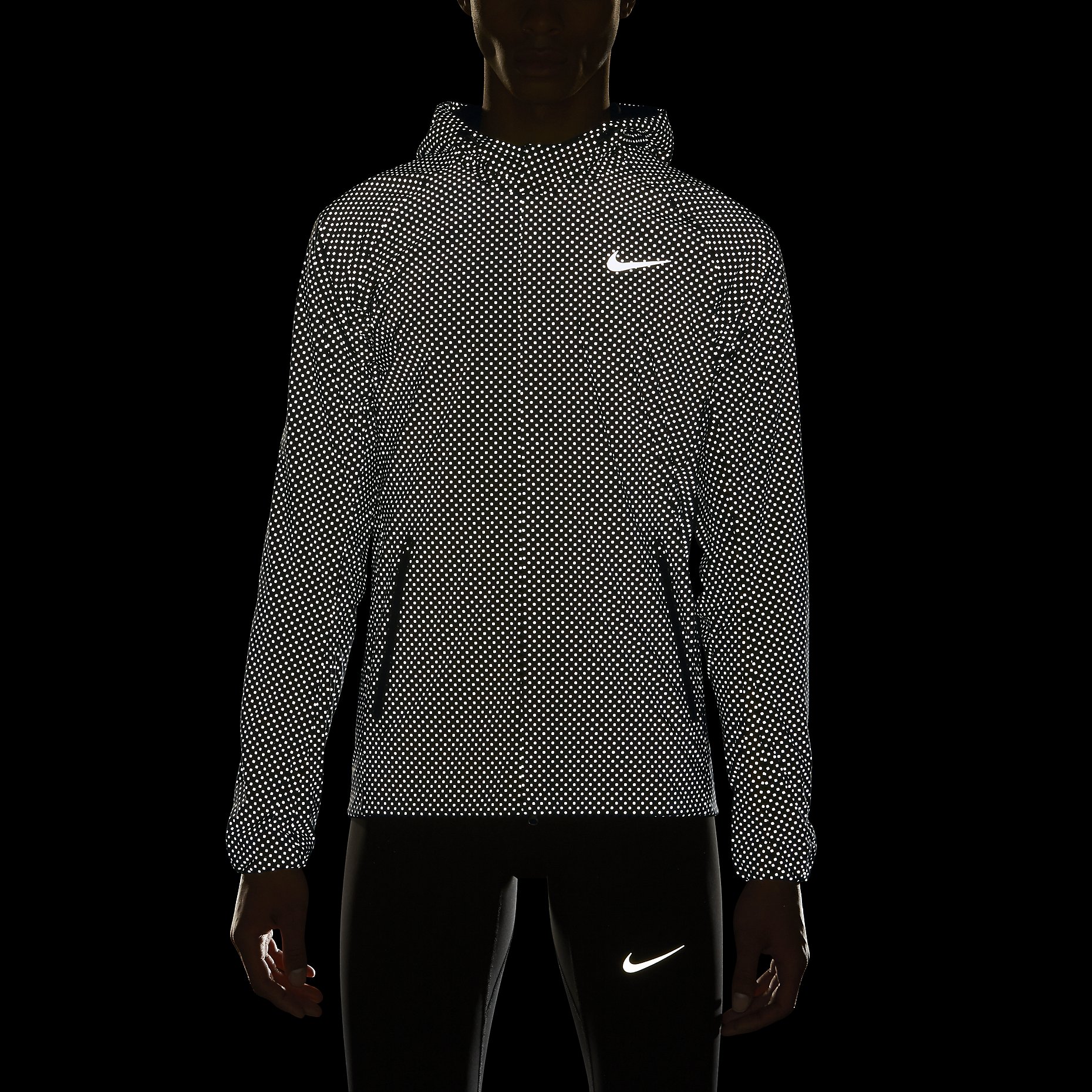 nike shield flash jacket mens