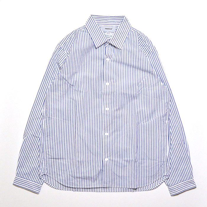 Very Goods | YAECA | MEN | 18153 COMFORT SHIRT | RELAX | BLUE - ST