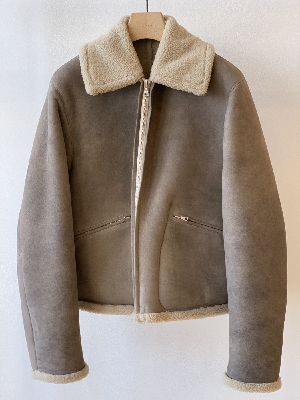 Very Goods | COMOLI コモリ 2019AW -シープスキン ジャケット /SAND