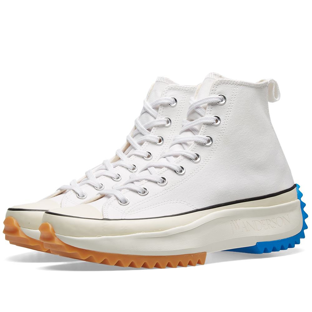 men's white run star hike converse