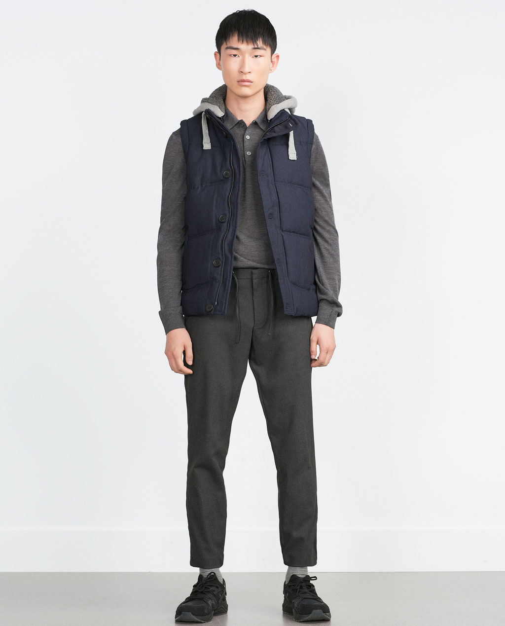 zara gilet men