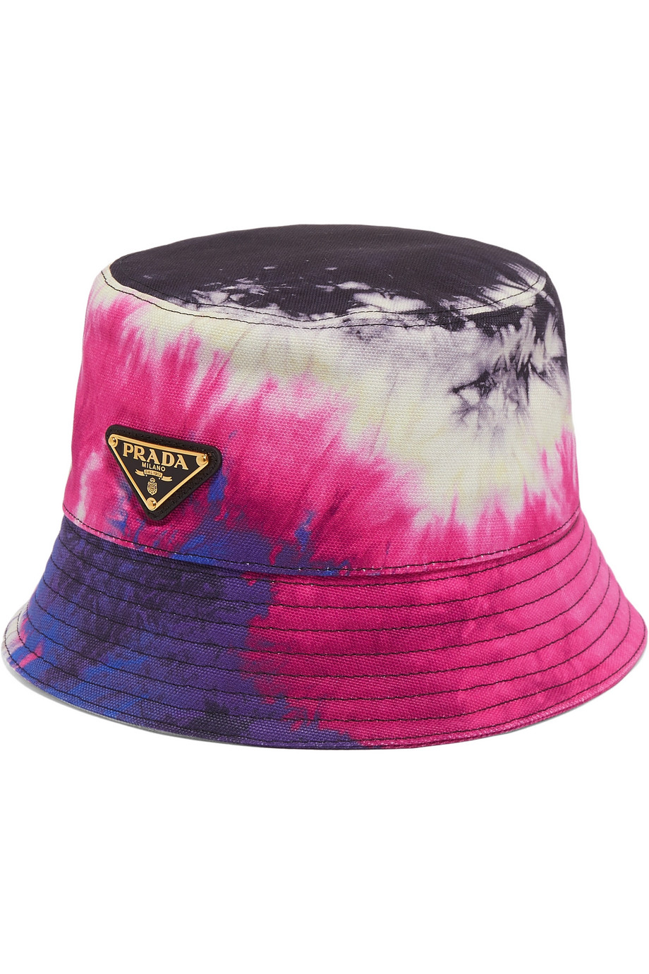 prada tie dye bucket hat