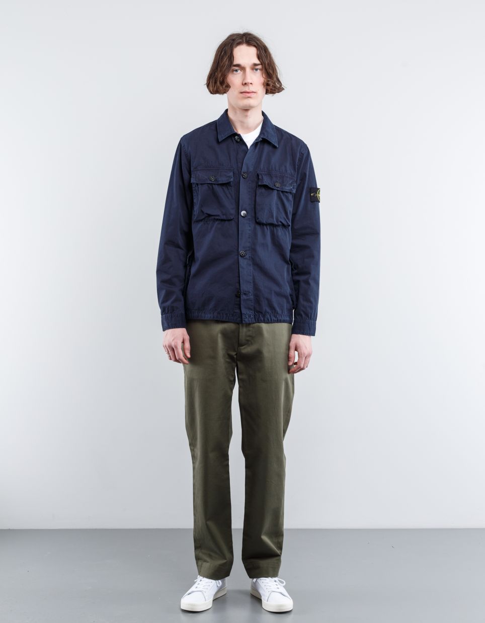 ジャケット・アウター STONE  Tela GD Pocket Overshirt M Very Goods | Stone Island 6615119WN - Tela GD Pocket Overshirt