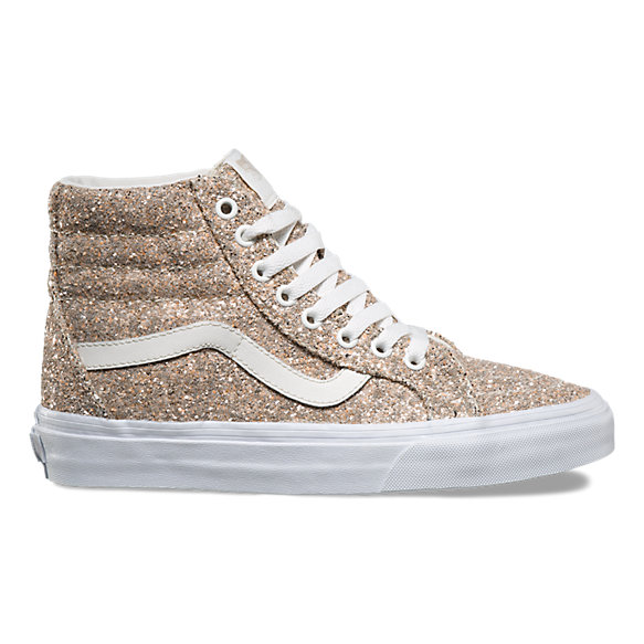 vans glitter sk8 hi