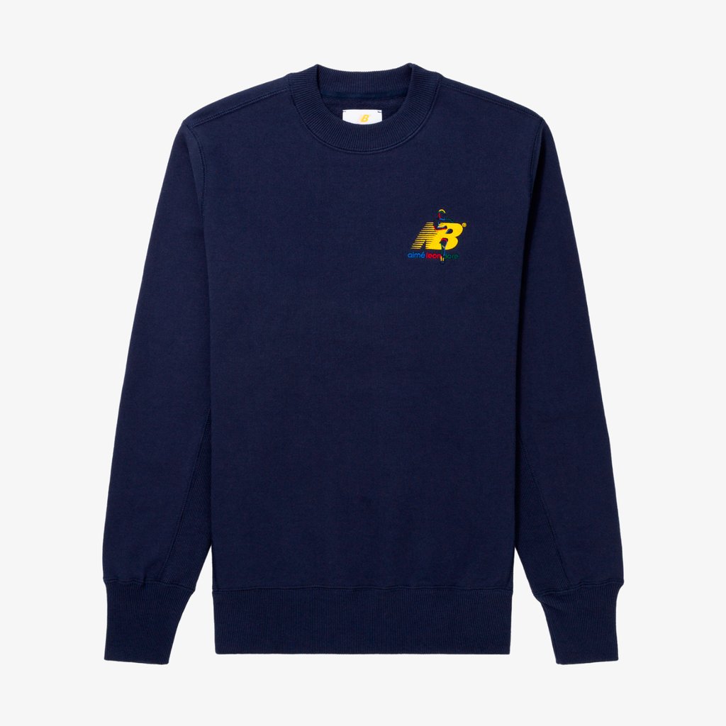 aime leon dore new balance sweater