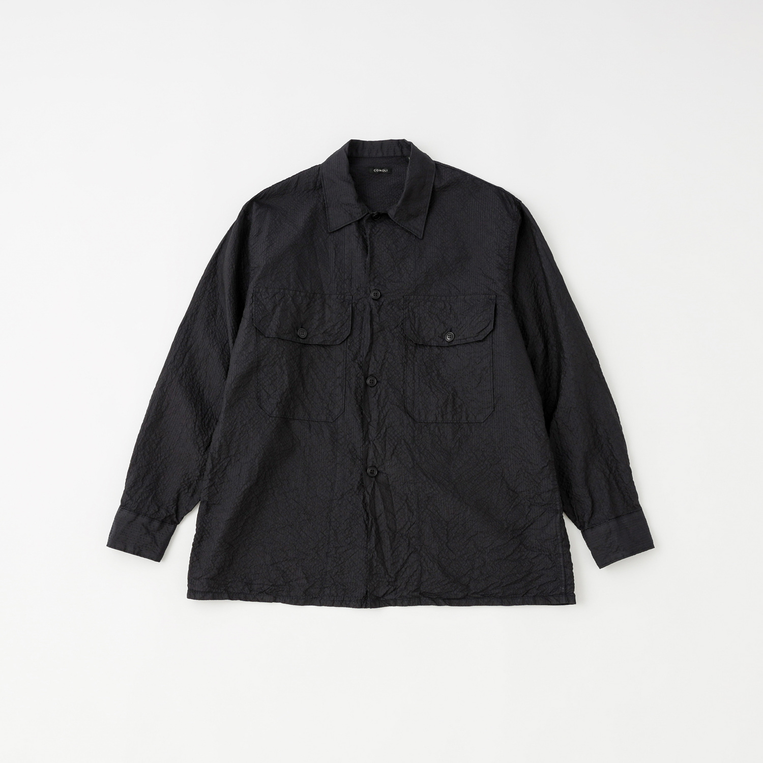 Very Goods | BLOOM&BRANCH WEB SHOP - COMLI Silk Seersucker Military ...