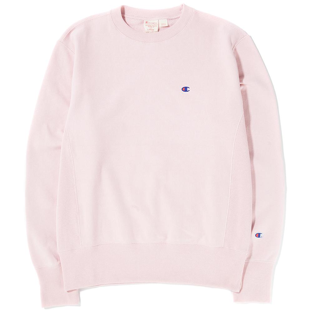 champion crewneck sweatshirt pink