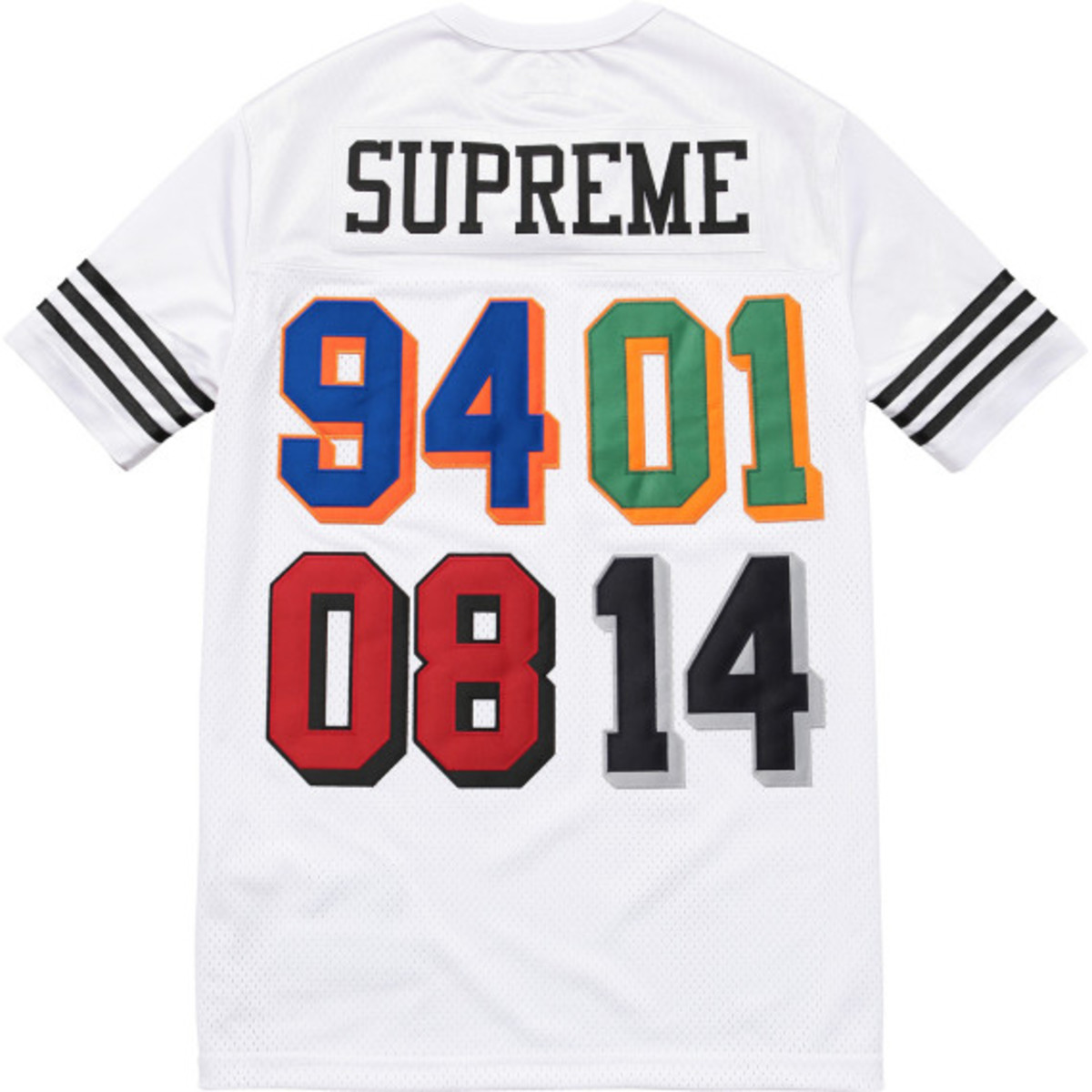 supreme football jersey