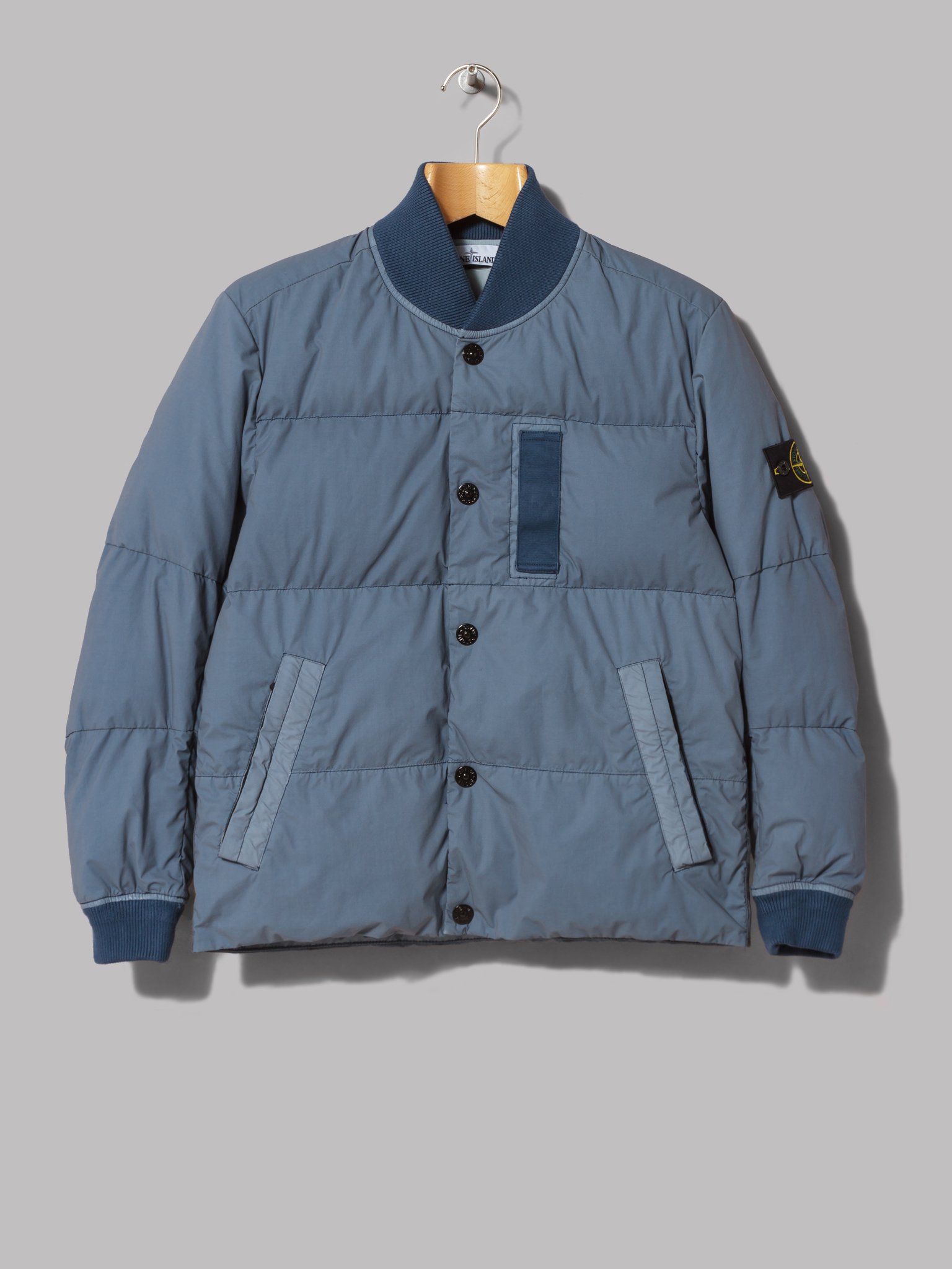 Very Goods | Stone Island Mussola Gommato Velour Down-TC Jacket 
