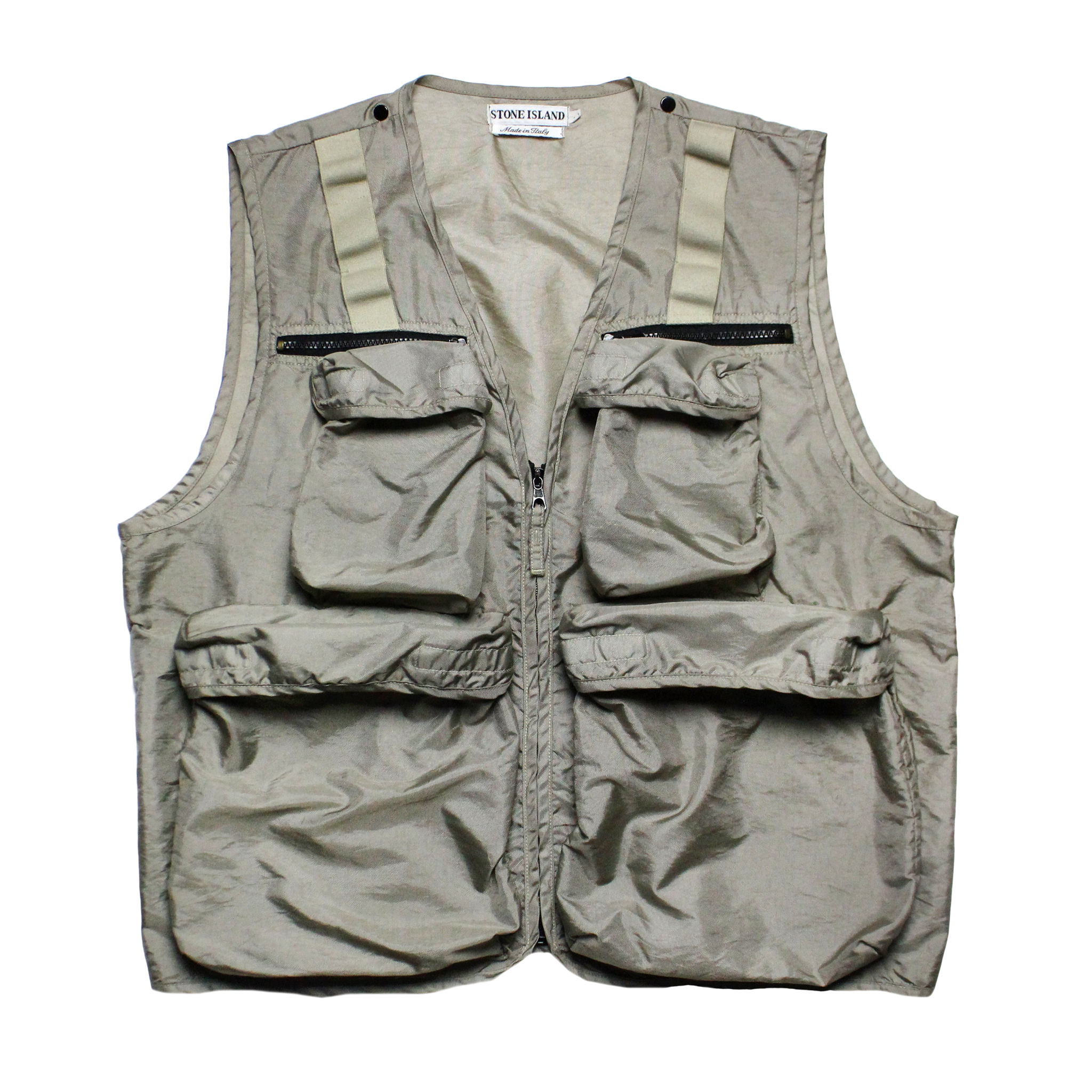 Very Goods | STONE ISLAND SS 1995 FORMULA STEEL GOLD TACTICAL VEST