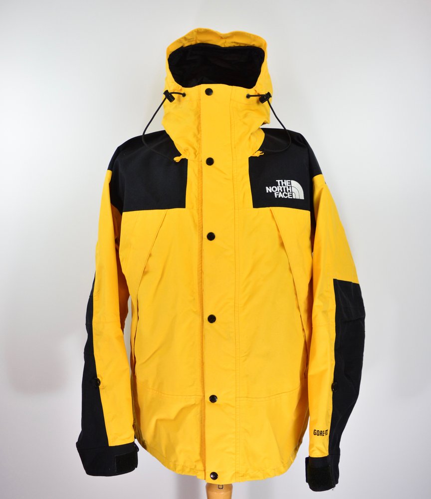 north face yellow mountain jacket