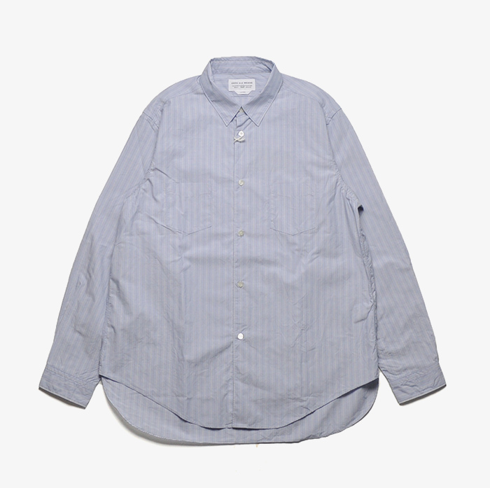 Very Goods | ENDS and MEANS | Aldous Shirts | Sax Stripe