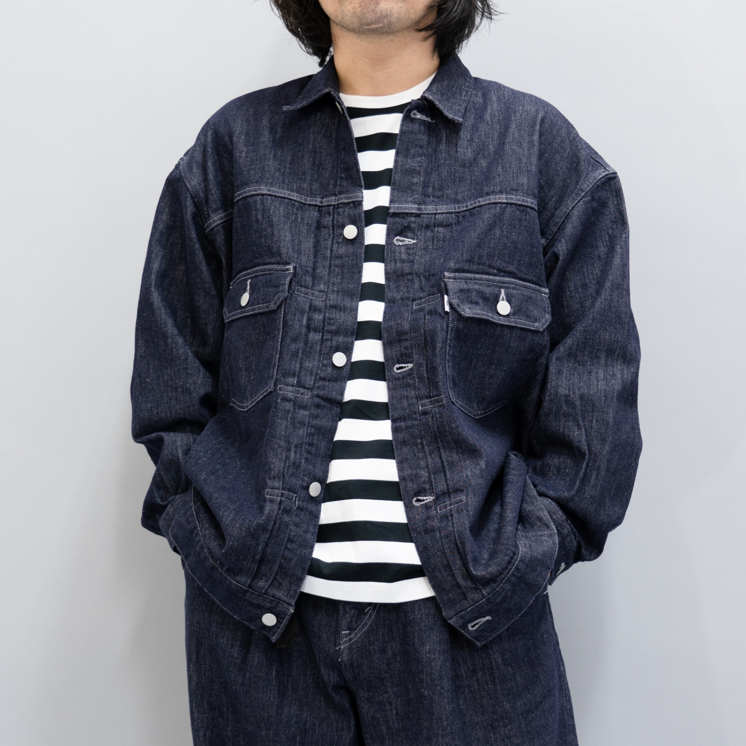 Graphpaper グラフペーパーCOLORFASTDENIM JACKET - Gジャン/デニム