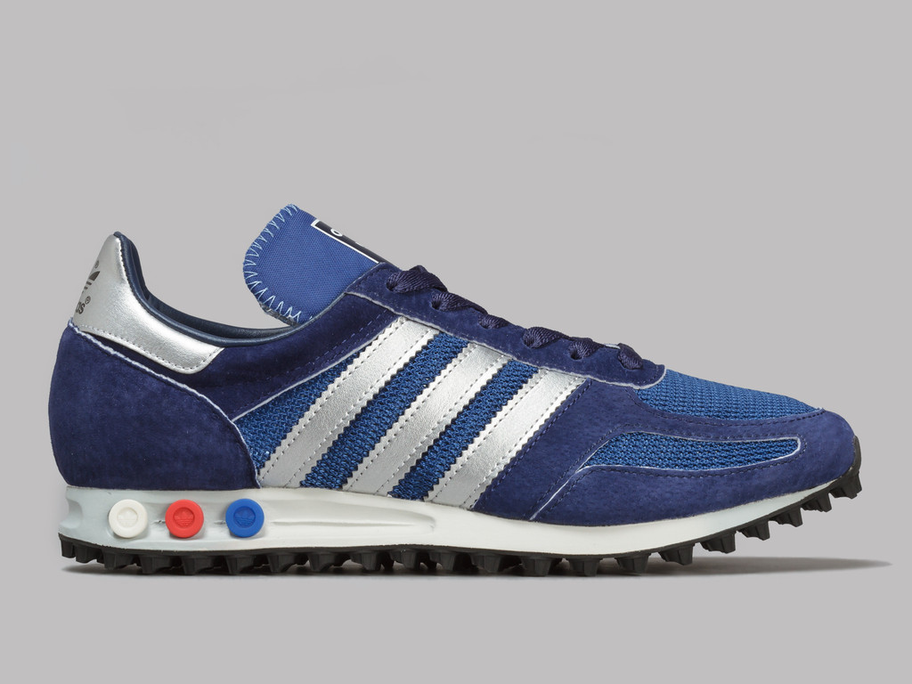 adidas la trainer dark blue