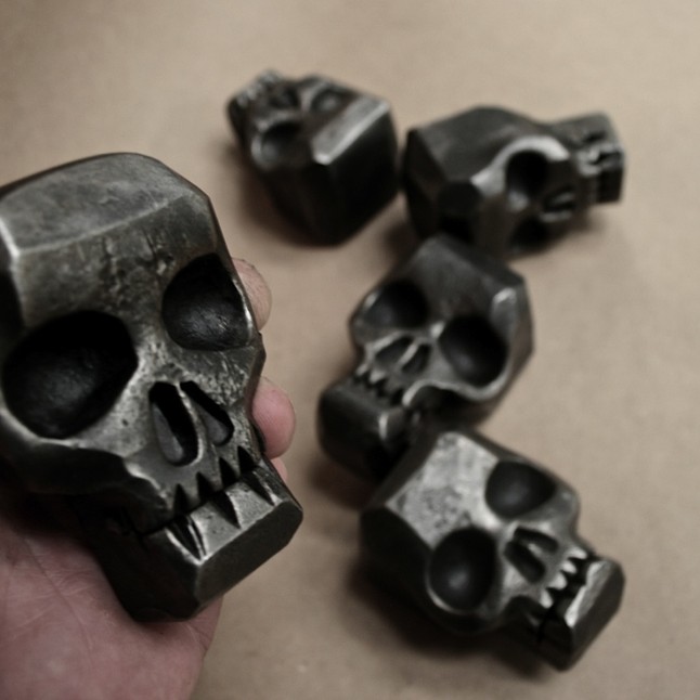 Very Goods | Iron Skull from Dillon Forge, Inc