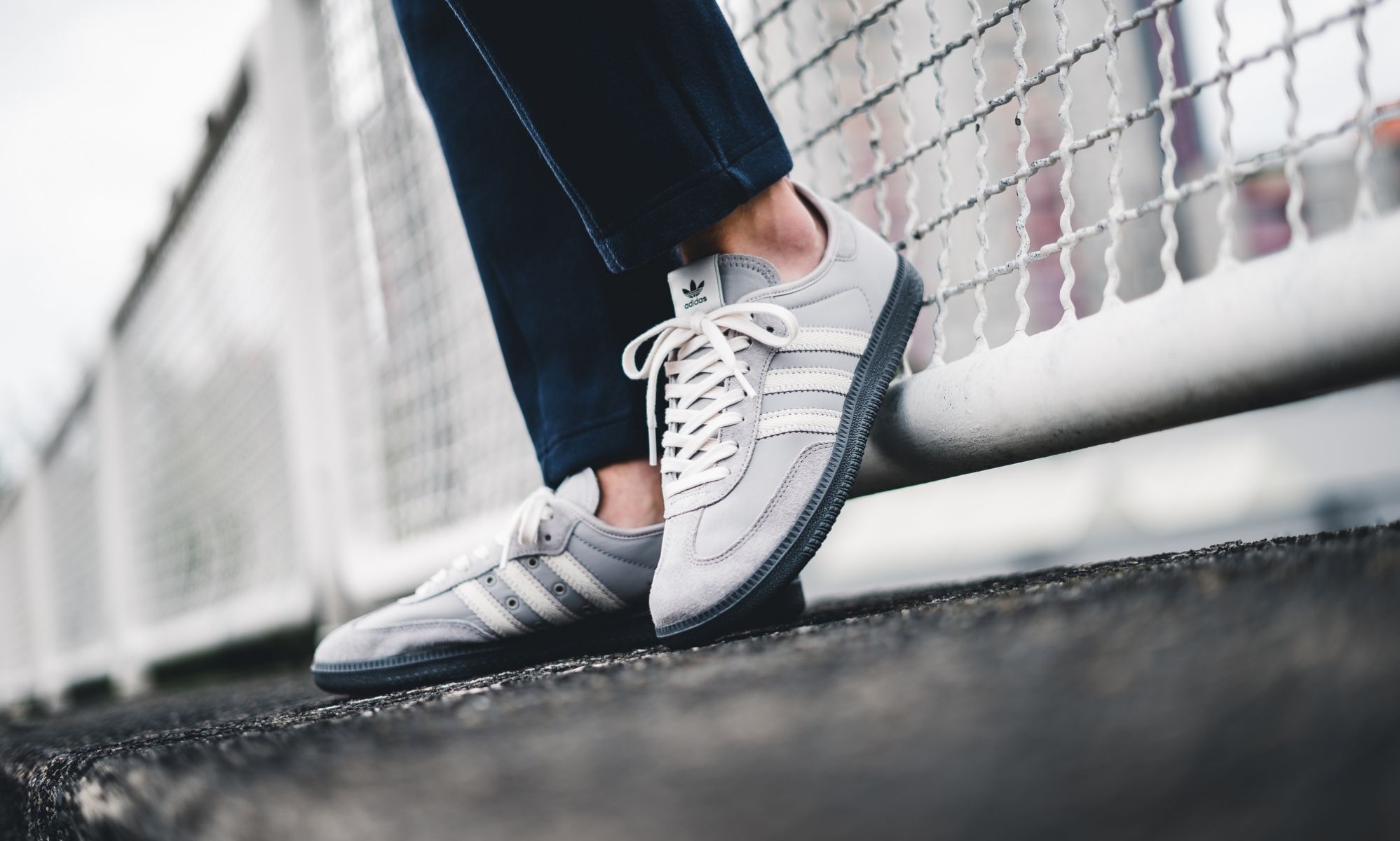 adidas cp company samba grey