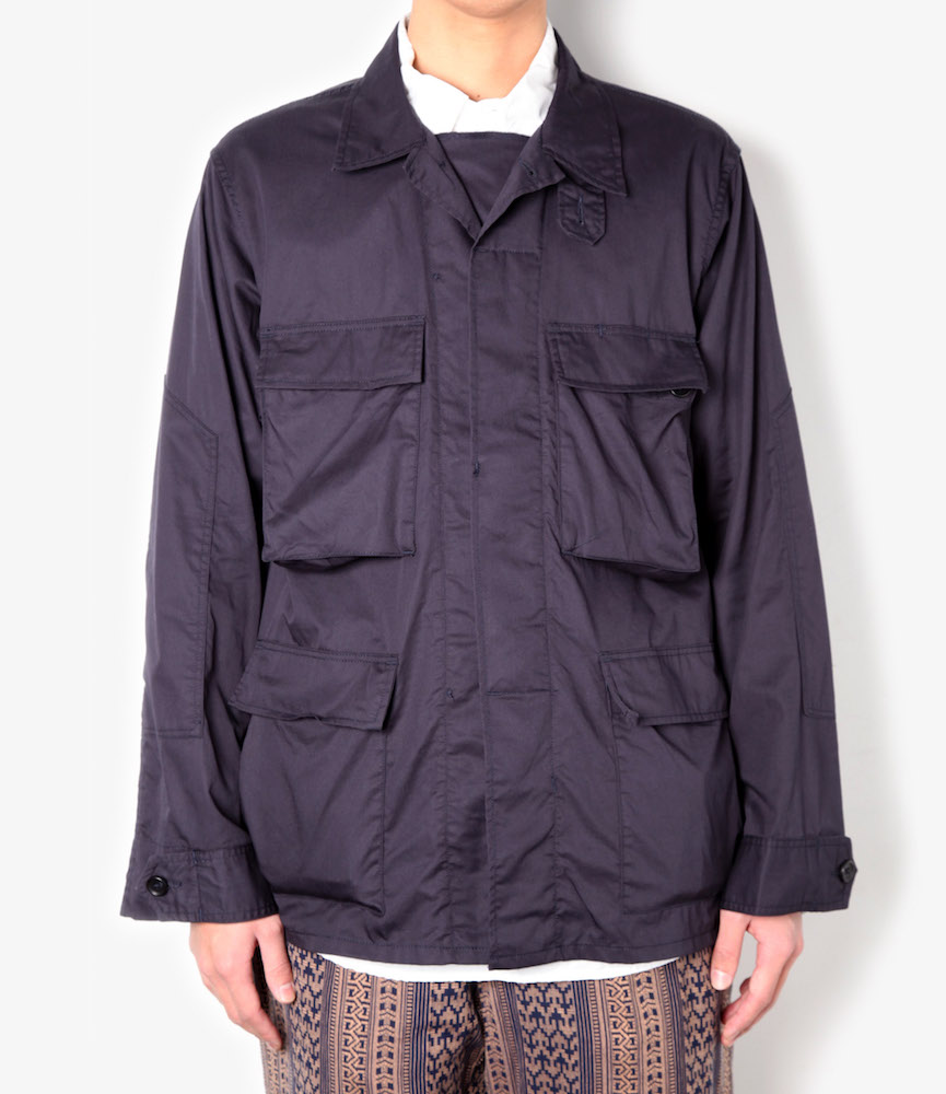 BDU Jacket - High Count Twill ダークネイビー寄り | angeloawards.com