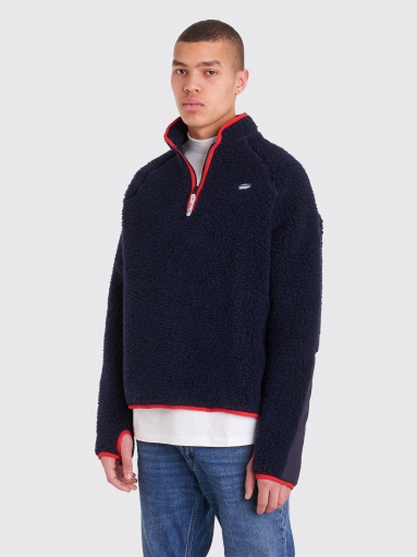 Very Goods | Martine Rose - Fleece Track Jacket Navy | TRÈS BIEN