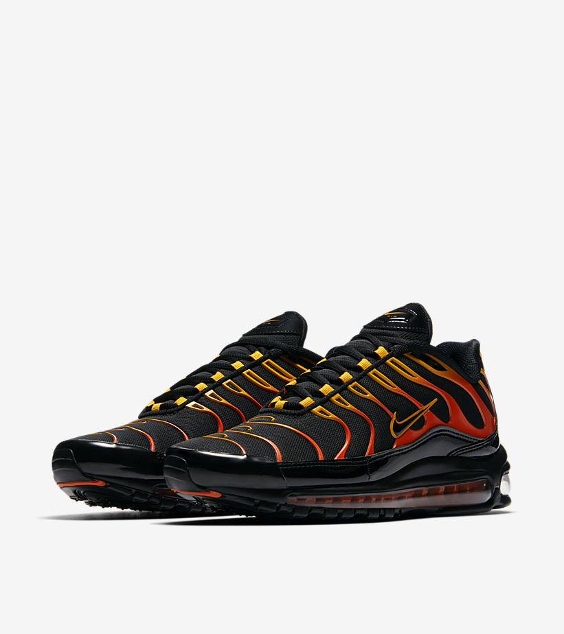 nike air max 97 plus shock orange