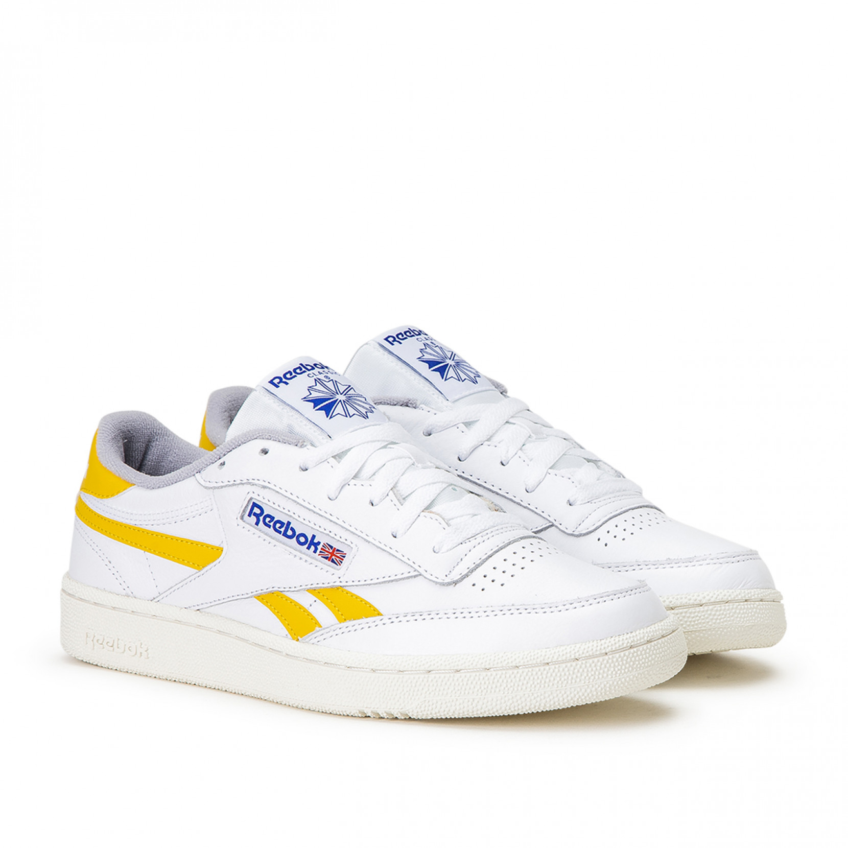 reebok club c yellow