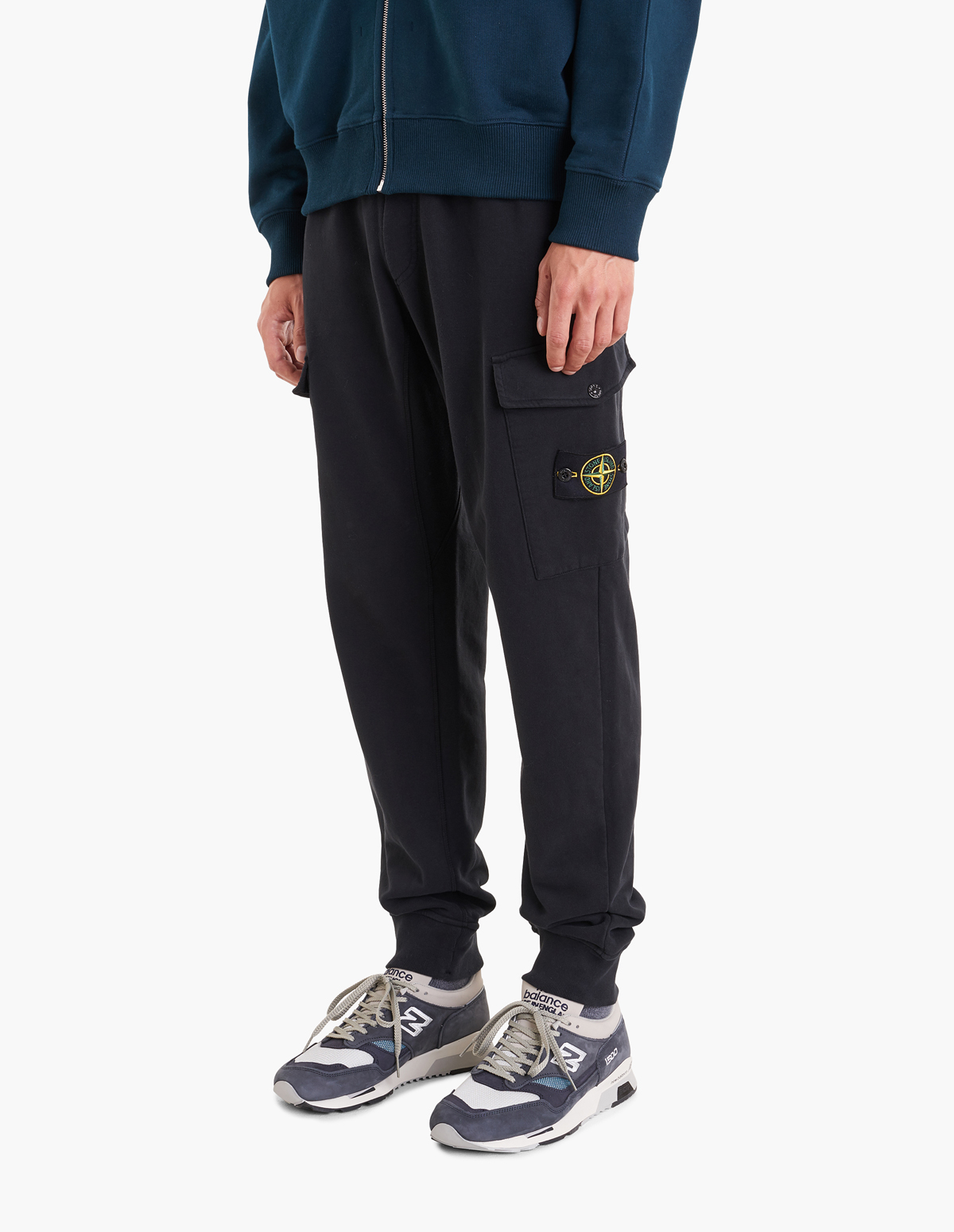 black stone island sweatpants