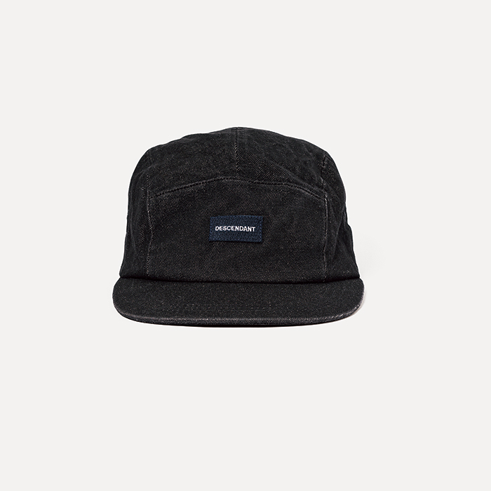 DESCENDANT　BOX FIVE PANEL CAP Very Goods | DESCENDANT | BOX FIVE PANEL CAP | BLACK