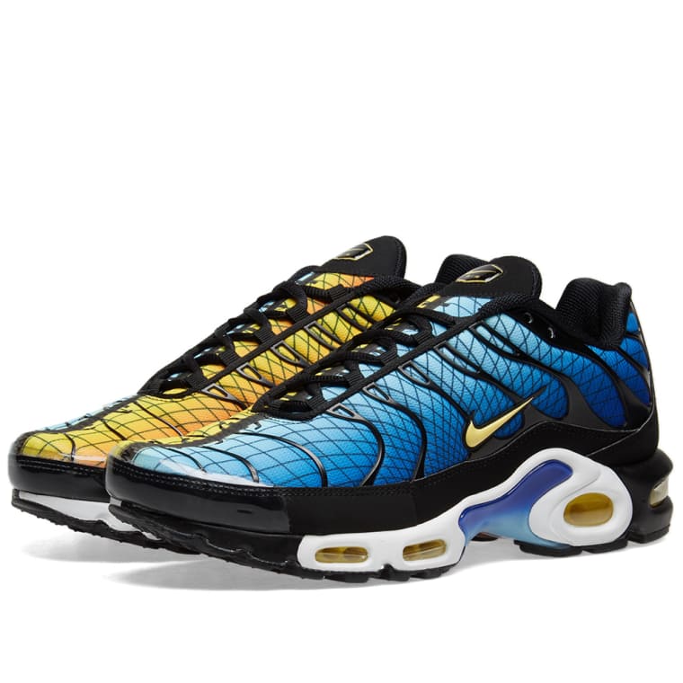 nike air max plus yellow