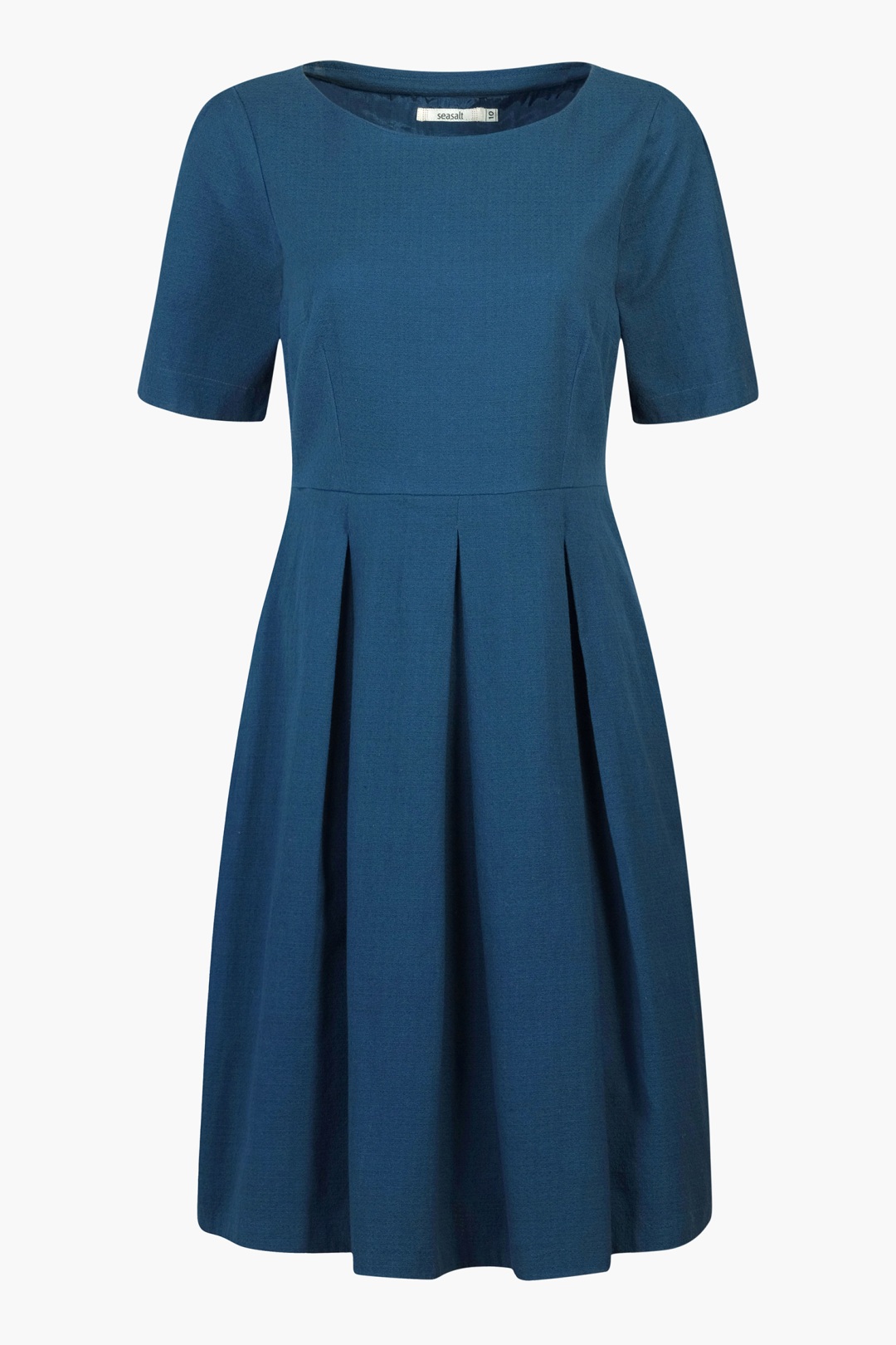 Very Goods | Tregundy Dress | Cotton fit & flare blue dress | Seasalt