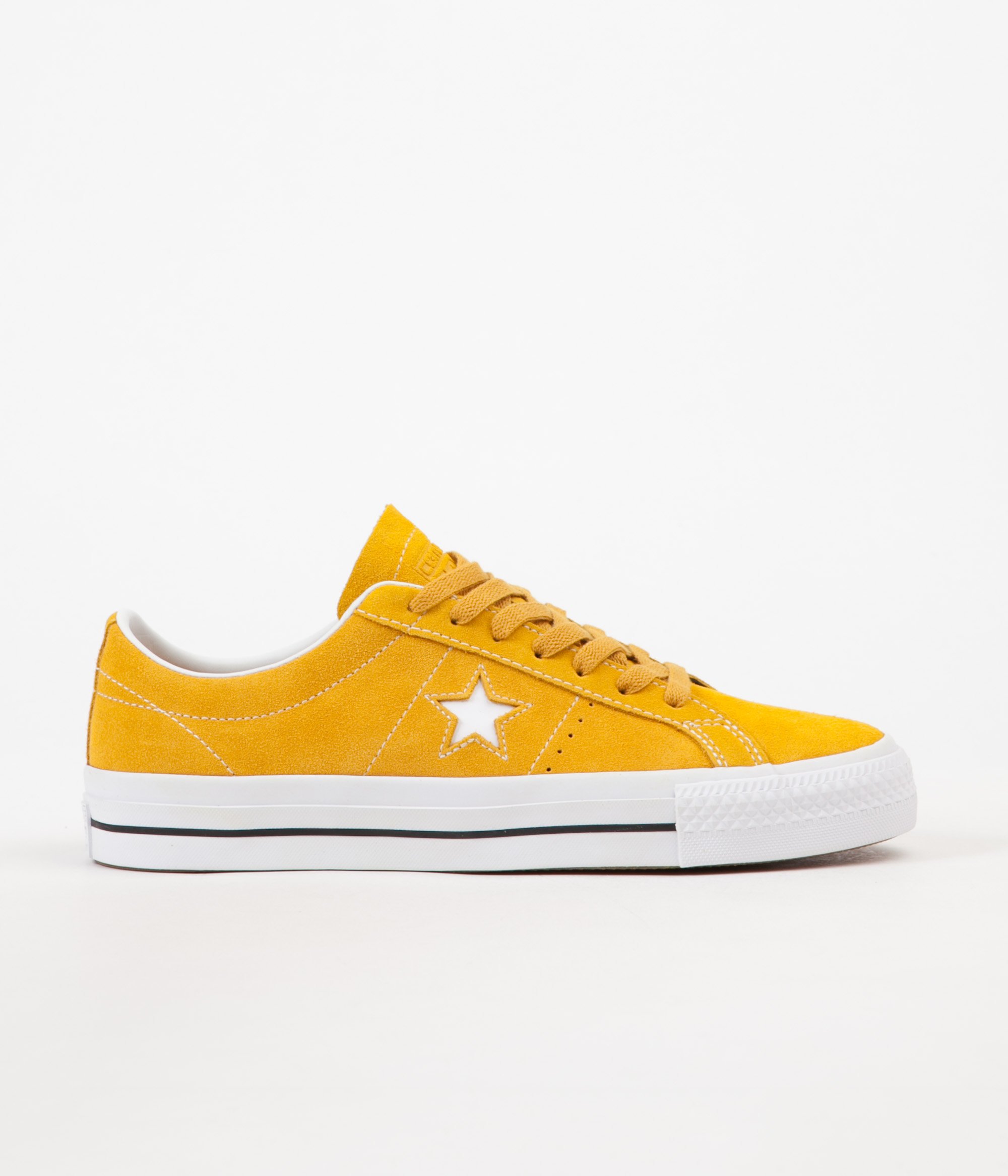 converse ox yellow