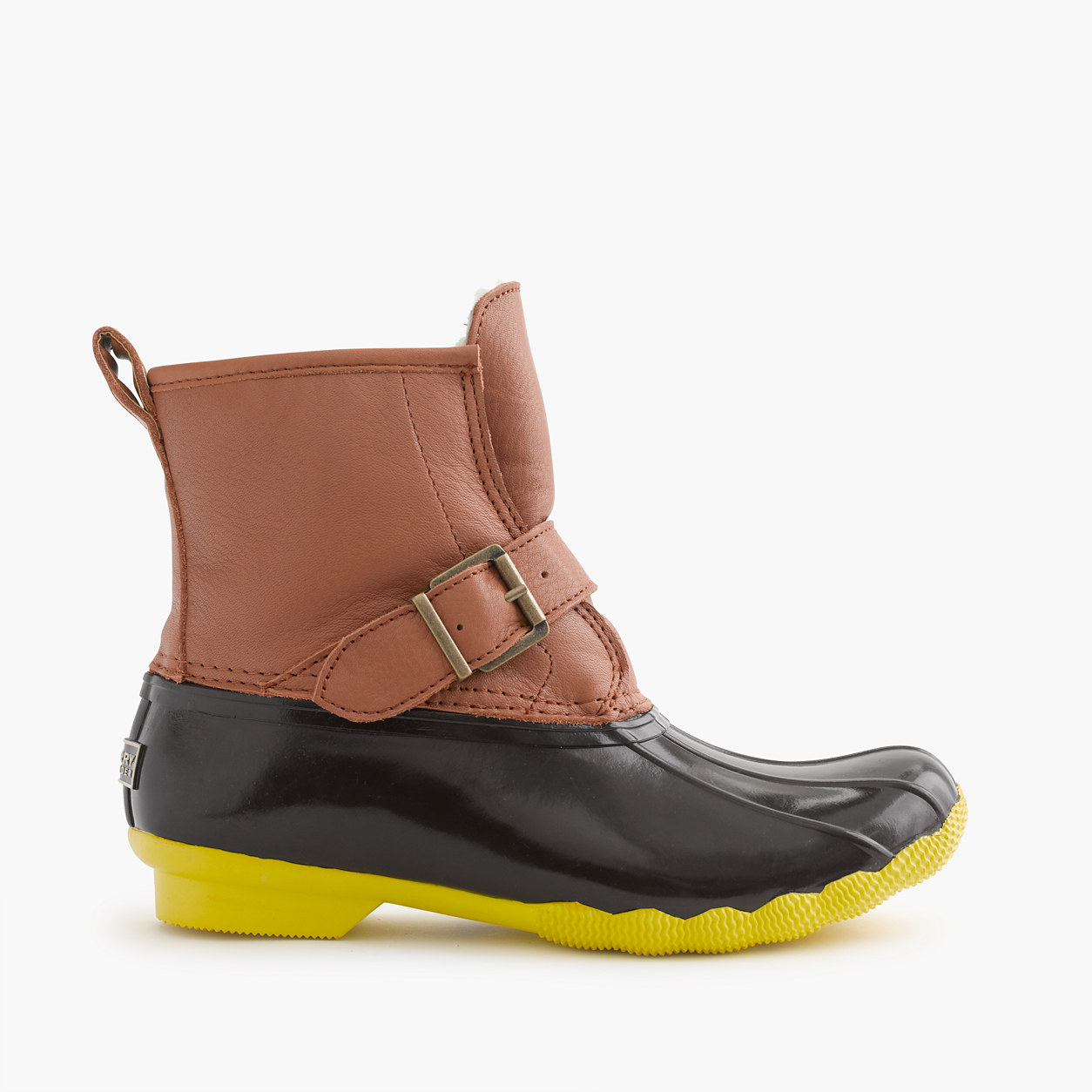 j crew sperry shearwater boots