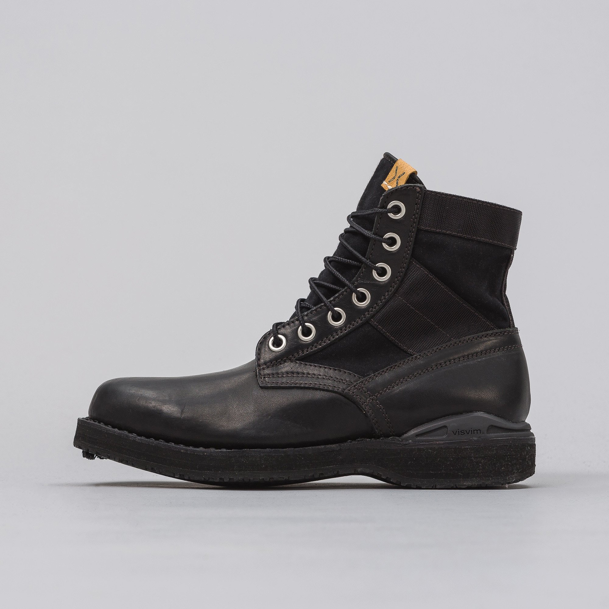 Very Goods | visvim 7-Hole '73-Folk Boot in Black | Notre