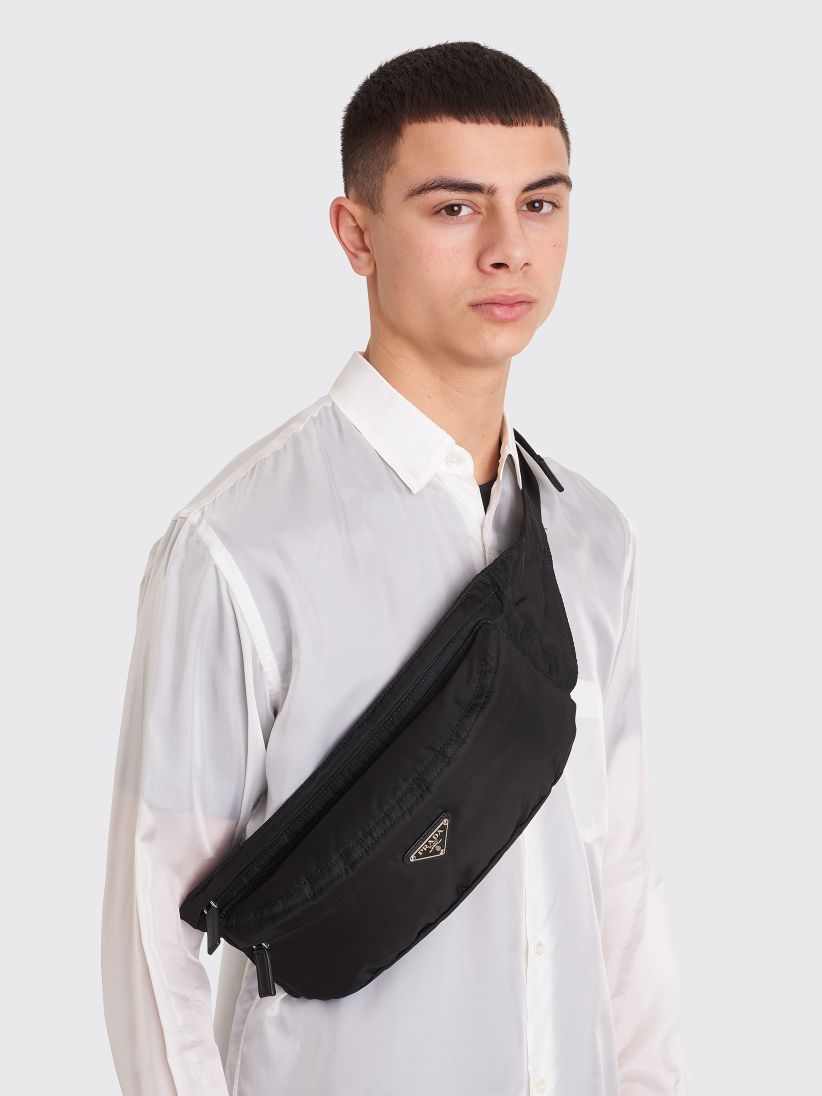 Very Goods | Très Bien - Prada Nylon Belt Bag Black