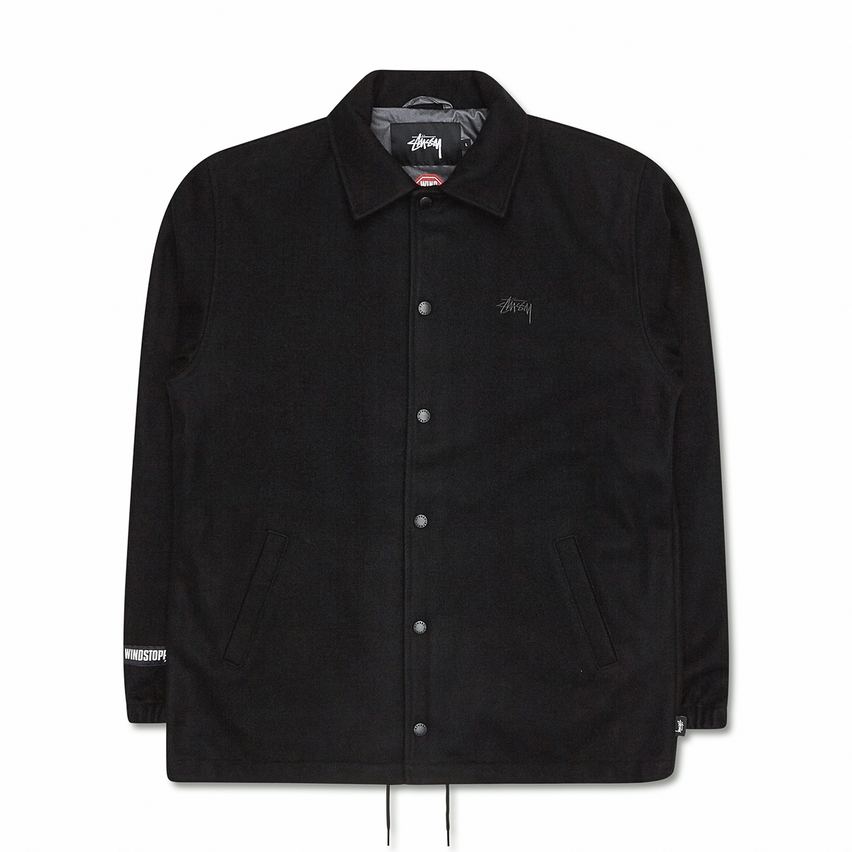 ジャケット・アウター Stussy WINDSTOPPER Wool Coach Jacket M Very Goods | Stussy Gore-Tex Windstopper Wool Coach Jacket