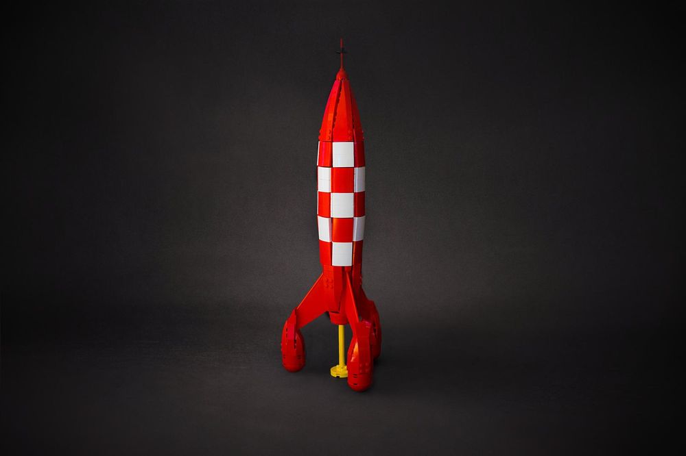 Lego tintin rocket sale