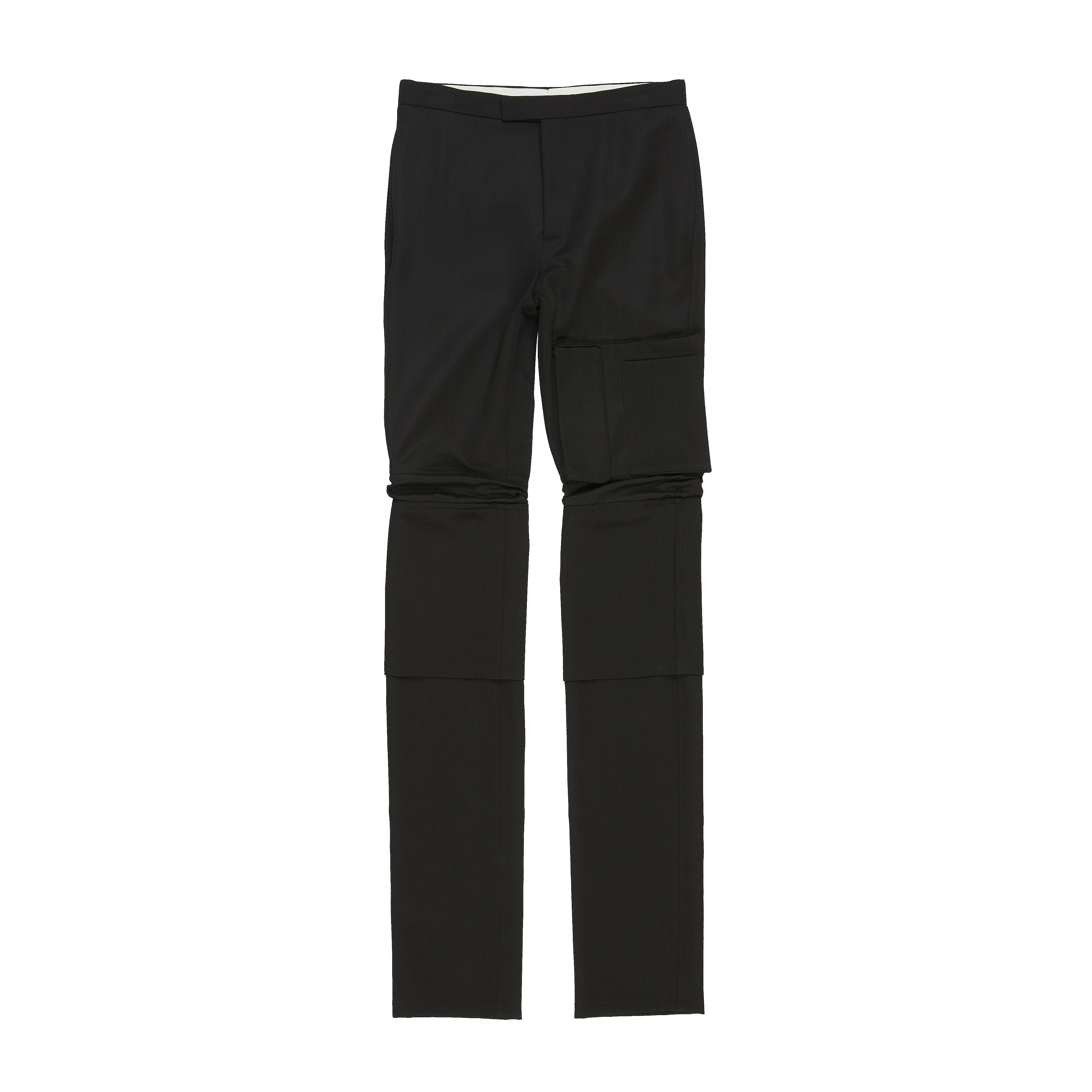 raf simons slim space pants