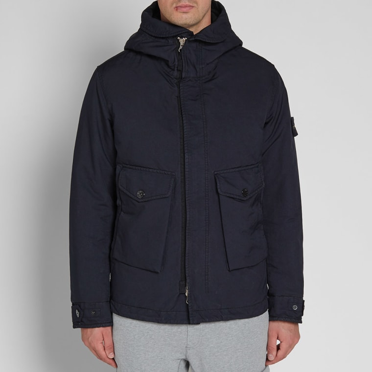 Very Goods | Stone Island David TC Parka (Navy Blue) | END. Very Goods | Stone Island David TC Parka (Navy Blue) | END.