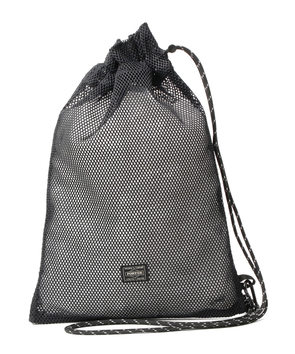 PORTER × B印 ヨシダ 別注 巾着 メッシュ ショルダーポーチ S すけすけ｜ビームス ジャパン｜BEAMS