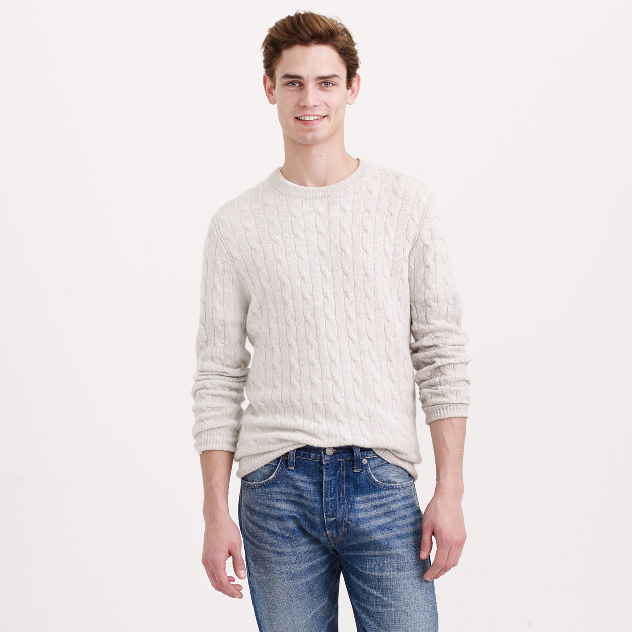 Very Goods | Italian cashmere cable sweater : J.Crew cashmere | J.Crew