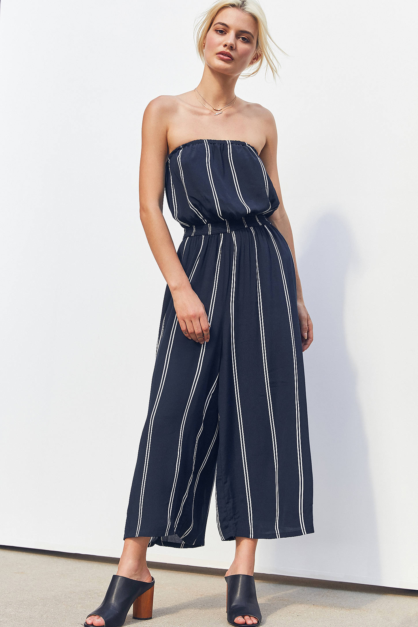 urban outfitters strapless jumpsuit