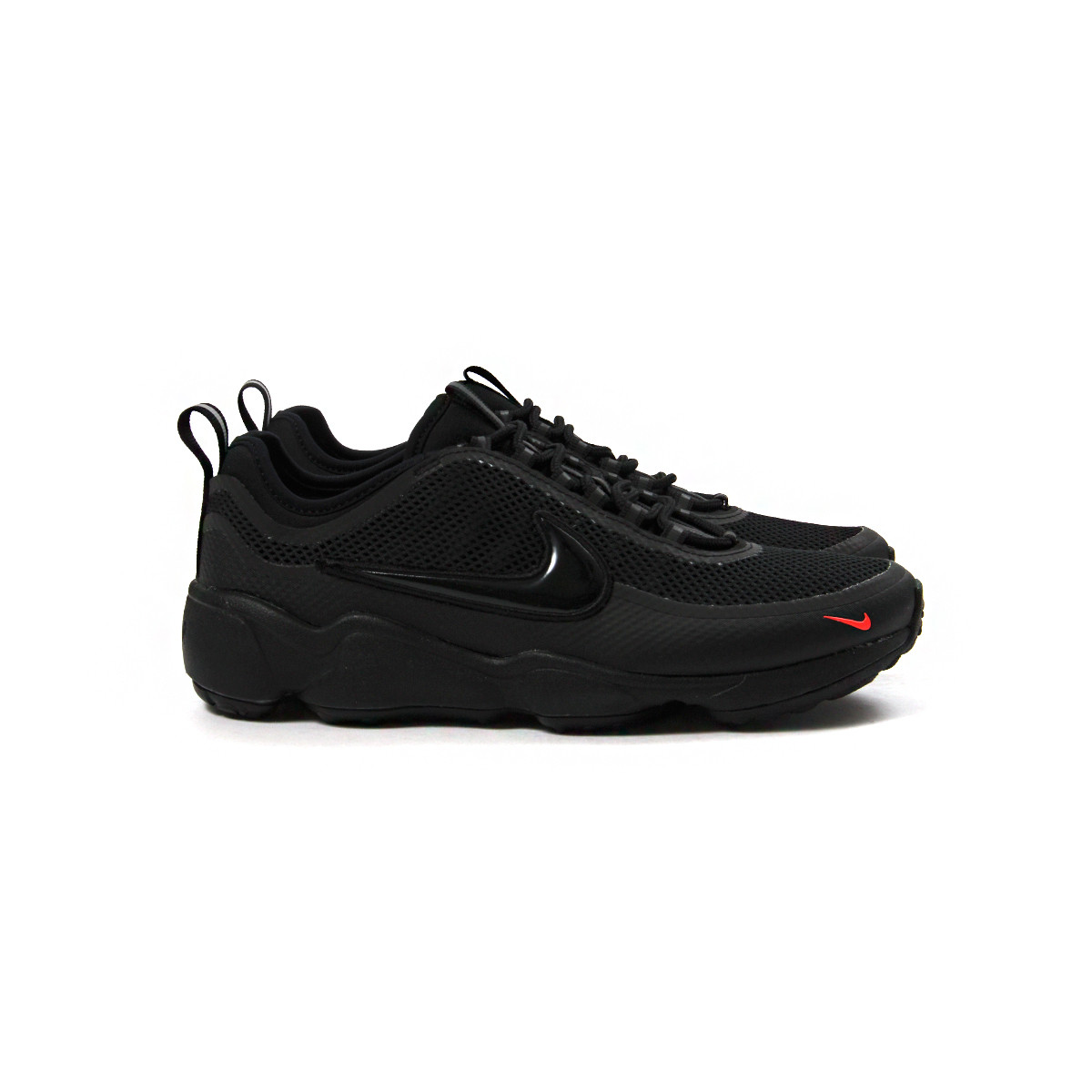 nike spiridon black bright crimson