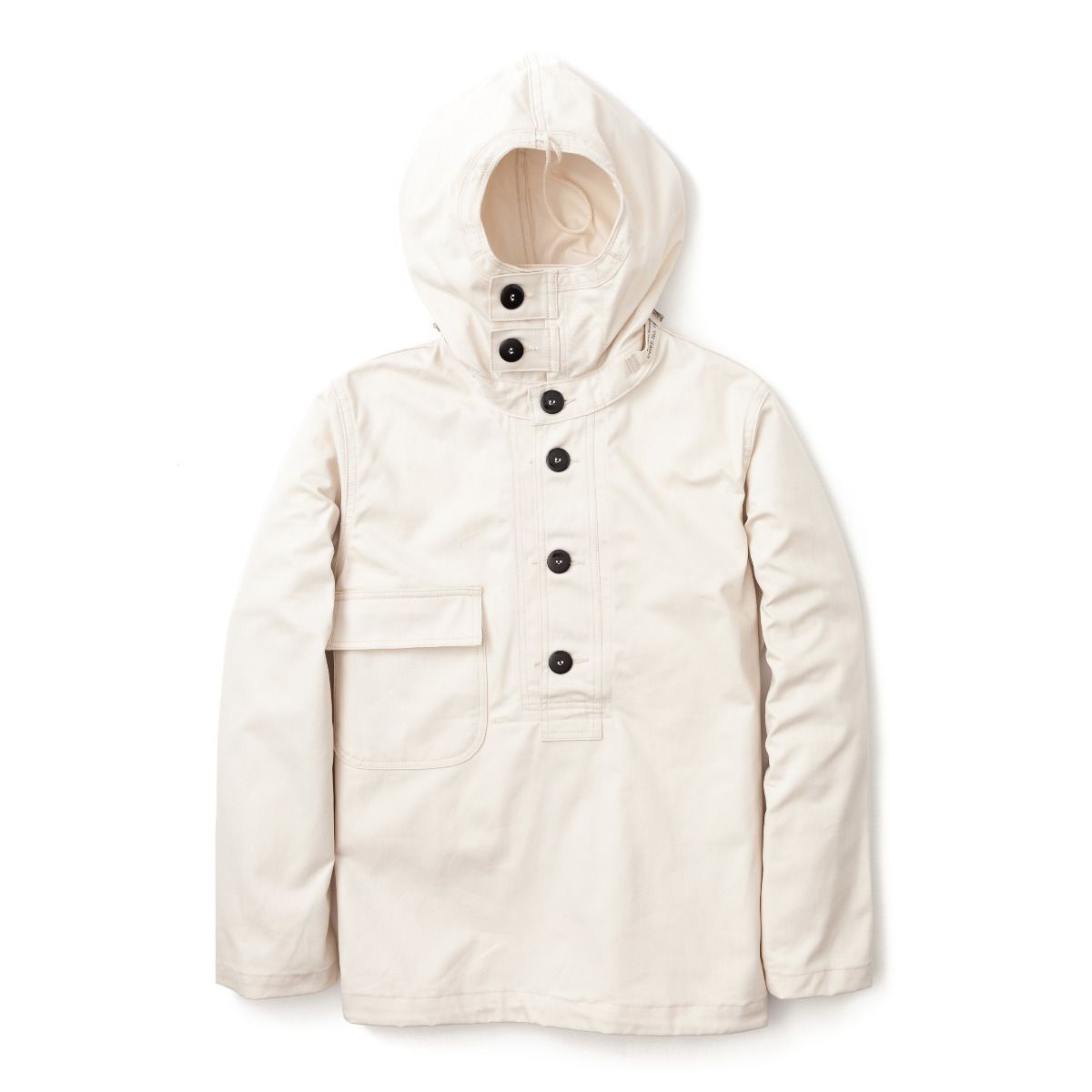 Very Goods | THE REAL MCCOY'S U.S. NAVY WHITE COTTON PARKA