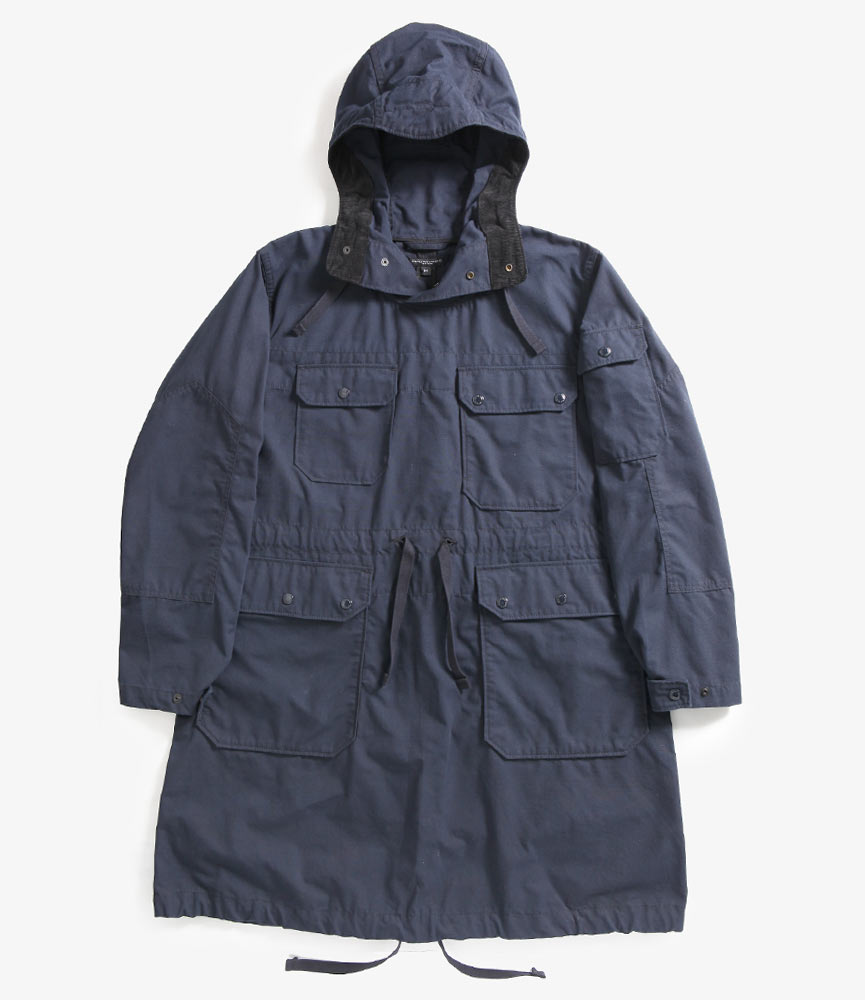 カラーネイビーOver Parka Nyco ripstop