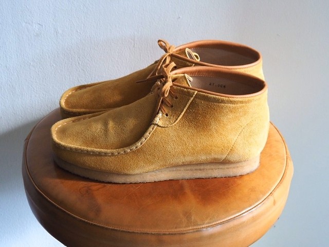 STOCK:NO × FORT GENERAL STORE Moccasin Very Goods | STOCK NO: Moccasin Boots 'FUJITO別注' Mustard